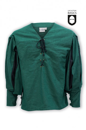 Landsknecht Shirt - Black/Green