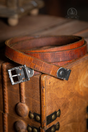 Decorated Belt Anselm - Brown