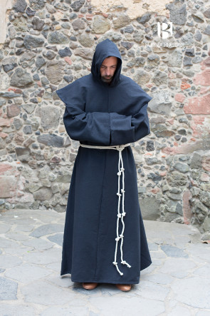 Black scary Monks Habit Benediktus by Burgschneider