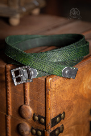 Decorated Belt Erwin - Green