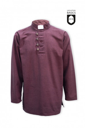 Shirt with buttons - Brown