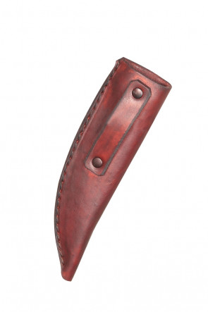 Leather Sheath Stachys - Brown