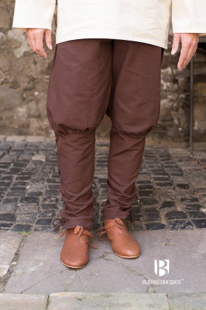 Brown medieval pants Wigbold by Burgschneider
